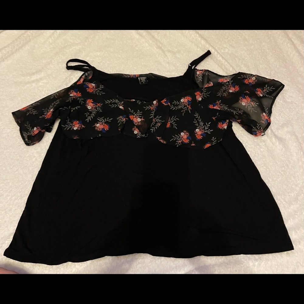 Cold shoulder shirt